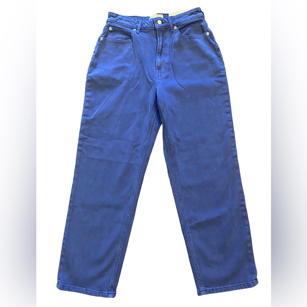 Everlane Straight Leg Jeans - Deep Blue